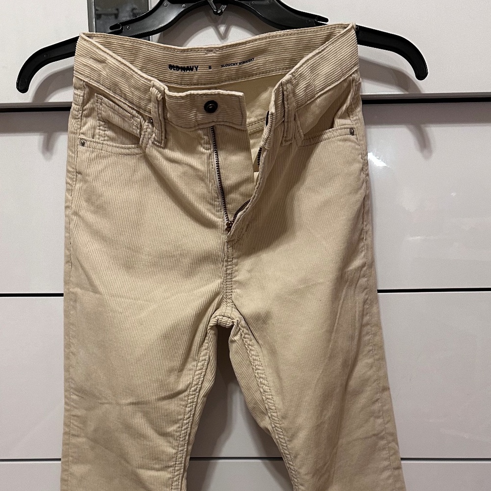 Beautiful velvet boys pants.Size 8.